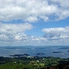 Porcupine islands from Cadillac