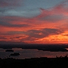 Sunrise over the Porcupine Islands