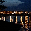 Bar Harbor at night