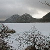 Snow on Eagle Lake